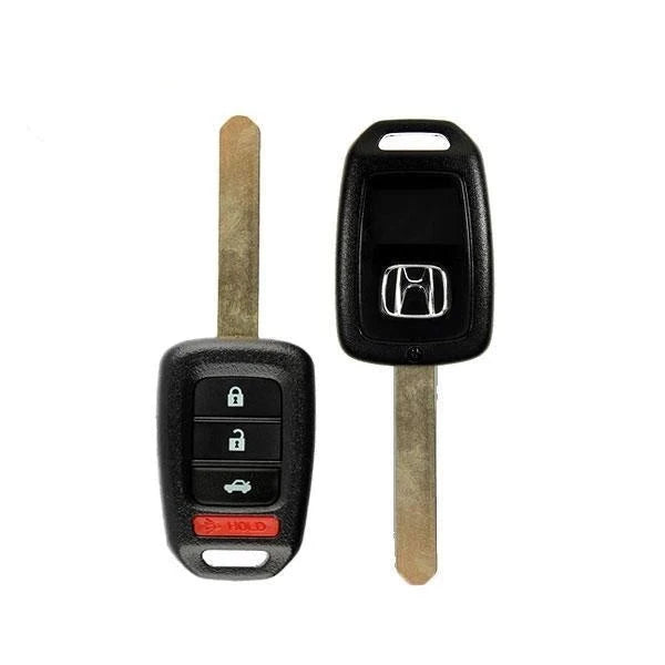 Honda 2013-2015  / 4-Button Remote Head Key / PN: 35118-T2A-A20 / MLBHLIK6-1T (AFTERMARKET) - SKU: RHK-HON-AA20