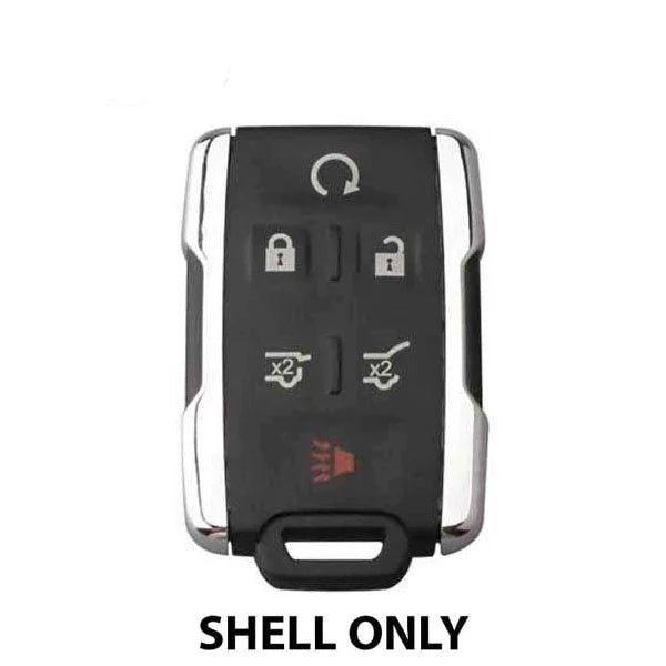GM 2015-2020 / 6-Button Keyless Entry Remote SHELL / M3N32337100 (AFTERMARKET) - SKU: ORS-GM-1602-5+1