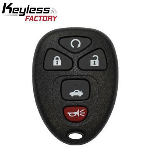 SKU: GM-005, 2005-2013 GM / 5-Button Keyless Entry Remote / OUC60270 / (AFTERMARKET)