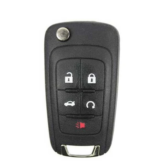 2014-2017 Chevrolet / 5-Button Flip Key / Non PEPS / PN: 13586490 / KR55WK50073