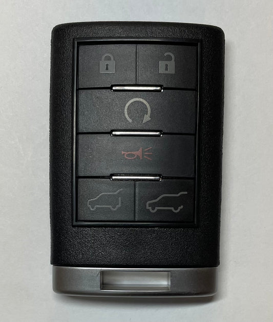 Cadillac Escalade, Chevrolet Suburban, GMC Tahoe 2007-2014 - 6-Button Keyless Entry Remote - FCC ID: OUC6000066 - 315 MHz (AFTERMARKET) - SKU: R-G-CAD-6B