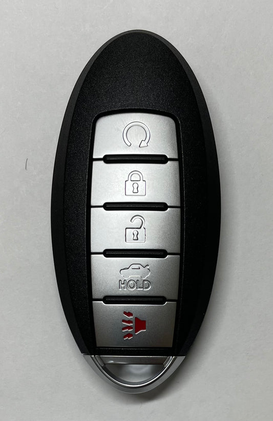 Nissan Maxima, Altima 2013-2015 - 5-Button Smart Key - Proximity - FCC ID: KR5S180144014 - IC: 7812D-S180014 - Continental: S180144020 - 434 MHz (AFTERMARKET) - SKU: RSK-NIS-1315-5