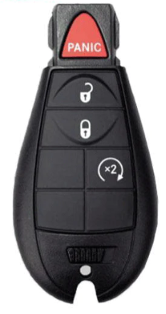 Dodge RAM  2013-2020 / 4-Button Fobik Key / GQ4-53T (AFTERMARKET) – SKU: RK-FBK-RAM-4