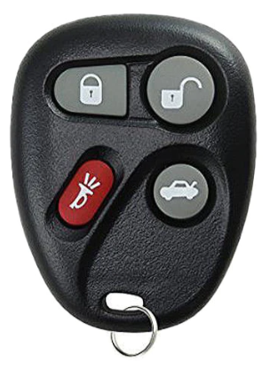 GM - 4-Button Keyless Entry Remote (SHELL) - SKU:  ORS-GM-01