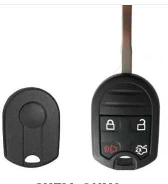 FORD 2012-2018 / 4-Button Remote Head Key (SHELL) / FCC: OUCD6000022 & CWTWB1U793 / SKU RHS-FD-062