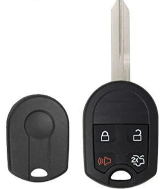 FORD 2007-2017 / 4-Button Remote Head Key (SHELL) / FCC: OUCD6000022 / SKU: RHS-FD-058