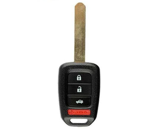 Honda Accord Civic 2016-2020 / 4-Button Remote Head Key SKU: RK-HON-1TA-4/ MLBHLIK6-1TA (G Chip) (AFTERMARKET) - SKU: RK-HON-1TA-4