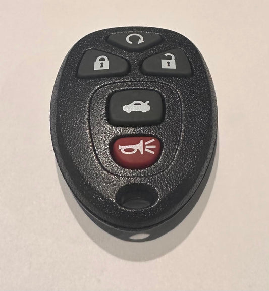 GM 2004-2013  / 5-Button Keyless Entry Remote / FCC ID:  KOBGT04A (AFTERMARKET) – SKU: R-GM-501