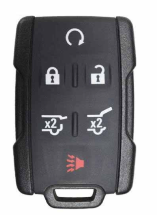 Chevrolet, GMC 2015-2019  / 6-Button Keyless Entry Remote / FCC ID: M3N32337100 - SKU: RO-GM-7106 (w/o Logo)