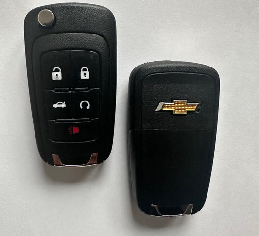 Chevrolet Equinox Sonic 2010-2019 / 4-Button Flip Key HS / FCC ID: OHT01060512 / SKU: RFK-ULK027