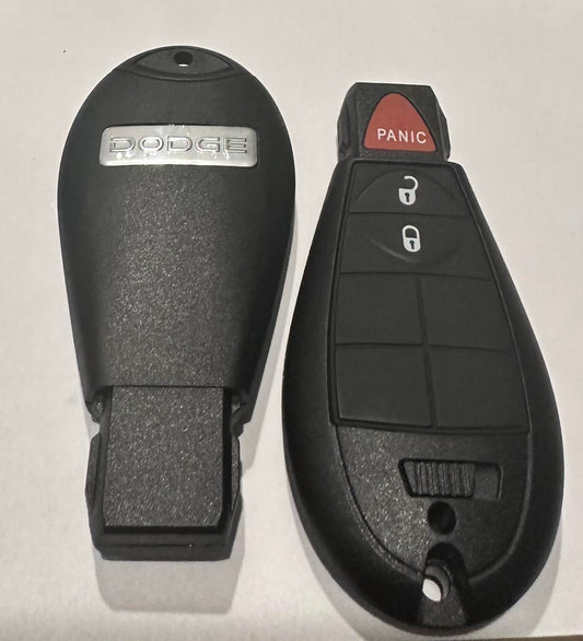 Dodge RAM 2013-2019  / 3-Button Remote Fobik Key / PN:56046953AE / GQ4-53T / SKU: RSK-ULK076 (Dodge Logo)