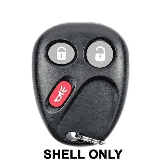 GM 2003-2007 - Keyless Entry Remote SHELL For LHJ011 - Black - SKU: JMA-GM-3-RKE