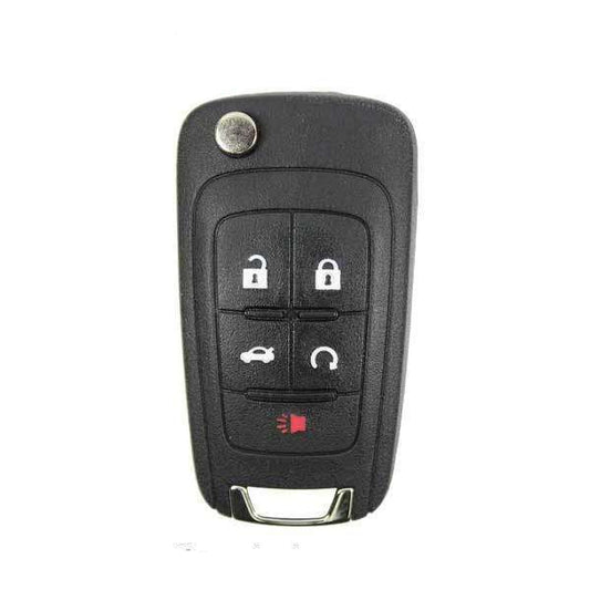 GM 2010 - 2019 / 5-Button Smart Flip Key / PN: 13504202 / OHT05918179 (PEPS) (AFTERMARKET) - SKU: ILCO-AX00010330