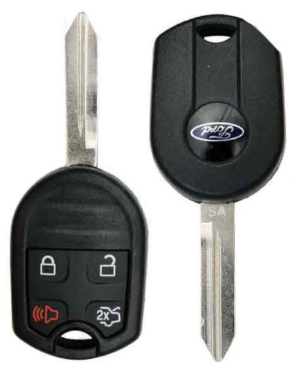 Ford 2007-2019 / 4-Button Remote Head Key / FCC ID: CWTWB1U793 / Chip 80 Bit / SKU: RHK-FRD026