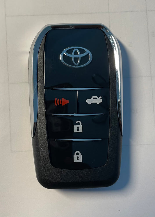 Toyota - 4-Button Flip Key - Modified - SHELL / SKU: TO-KS-125