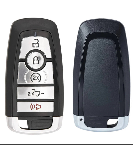 2017-2024 Ford F-Series / 5-Button Smart Key w/ Tailgate / M3N-A2C93142600 / 164-R8166 (AFTERMARKET)