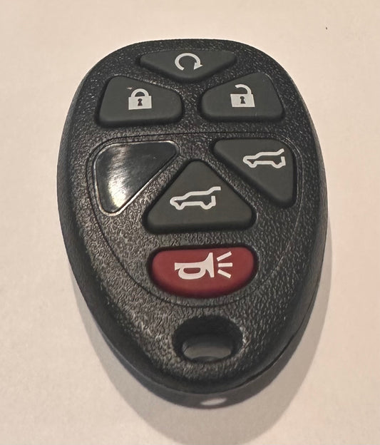 SKU: R-GM-602 -6, GM 2007-2013 / 6-Button Keyless Entry Remote / PN: 15913427 / FCC ID: OUC60270 (AFTERMARKET) - SKU: R-GM-602