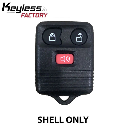 SKU: ORS-FD01, 1993-1998 Ford Lincoln Mercury Keyless Entry Remote SHELL For GQ43VT4T - Black