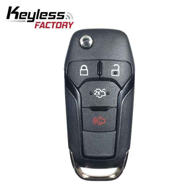 SKU: RFK-FD-FSN-4, 2013-2016 Ford Fusion / 4-Button Flip Key / 128 Bit / N5F-A08TAA (AFTERMARKET)