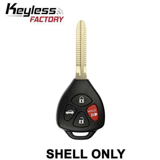 SKU: RHS-TOY-1020-4, 2005-2019 Toyota Scion / 4-Button Remote Head Key SHELL / TR47 / HYQ12BBY, GQ4-29T, MOZB41TG