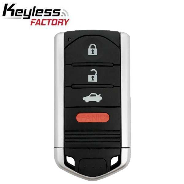 RSK-ACU-TL14, 2009-2014 Acura TL / 4-Button Smart Key / PN: 72147-TK4-A71 / M3N5WY8145 (AFTERMARKET)