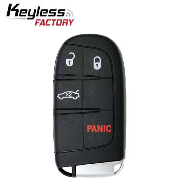 RSK-DDG-CC04, 2015-2021 Dodge Chrysler / 4-Button Smart Key / PN: 68394196AA / M3M-40821302 M3N-40821302 (AFTERMARKET)