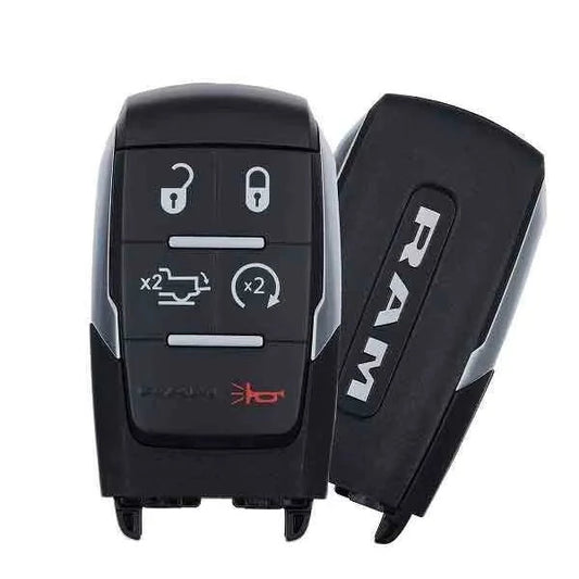 Dodge Ram - 2019-2021  - Pickup HD 2500-5500 / 5-Button Smart Key / PN: 68374994AB / GQ4-76 - SKU: RSK-DDG4994-RFB