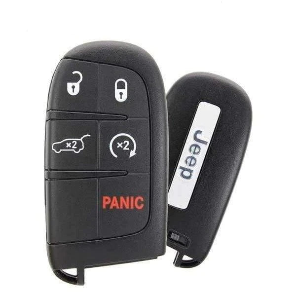 SKU: RSK-MOP027, 2014-2021 Jeep Grand Cherokee / 5-Button Smart Key / PN: 68143505AC / M3N40821302