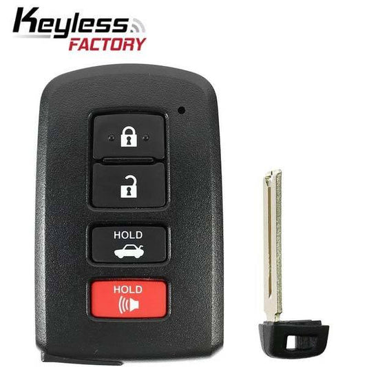 RSK-TOY-00204, 2012-2020 Toyota / 4-Button Smart Key / HYQ14FBA / G Board 0020 (AFTERMARKET)