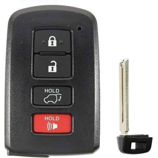 RSK-TOY-21104H, 014-2020 Toyota Highlander / 4-Button Smart Key / HYQ14FBA-2110 (AFTERMARKET)