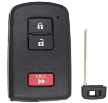 Toyota 2012-2020 / 3-Button Smart Key SHELL / HYQ14FBA (AFTERMARKET) – SKU: SKS-TOY-108