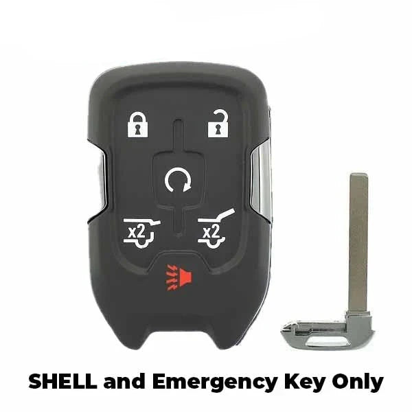 2015-2020 GM / 6-Button Smart Key SHELL / PN: 13584513 / HYQ1AA, HYQ1EA