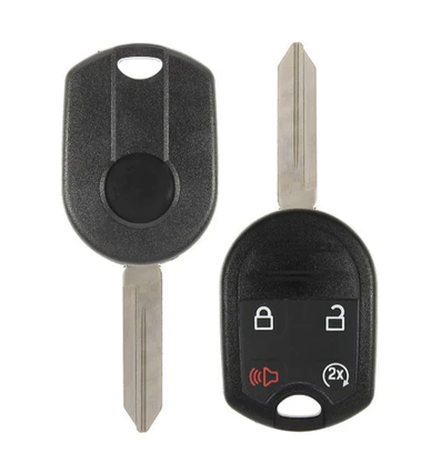 FORD 2007-2020 / 4-Button Remote Head Key "SHELL" / H75 / OUC6000022, CWTWB1U793 / SKU: RHS-FD-059