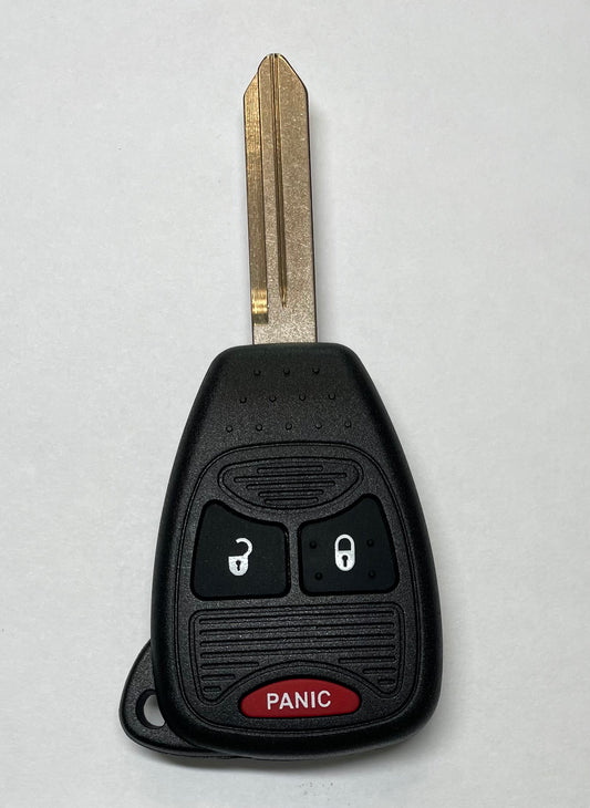 Chrysler, Dodge, Jeep  2004-2017 / 3-Button Remote Head Key / FCC ID: OHT692427AA, KOBDT04A / Chip ID:  46 / SKU: RK-CHY-OHT-3