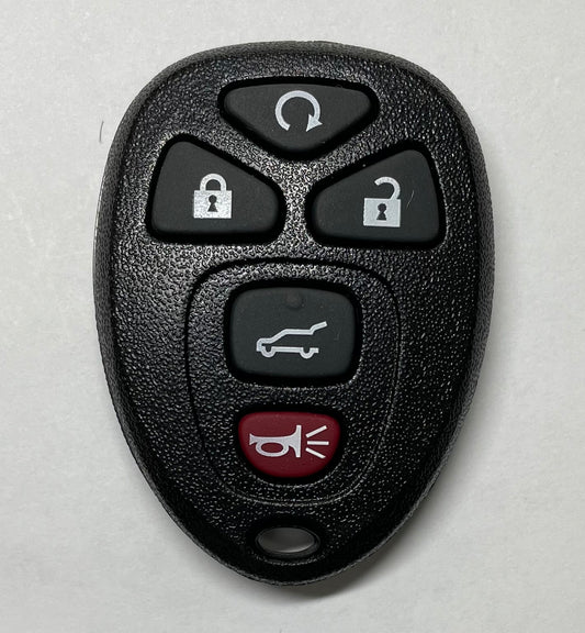 GM, Buick, Cadillac, GMC, Saturn 2007-2017 / 5-Button Keyless Entry Remote / FCC ID: OUC60270, OUC60221 / 315 MHz (AFTERMARKET) / SKU: R-GM-502