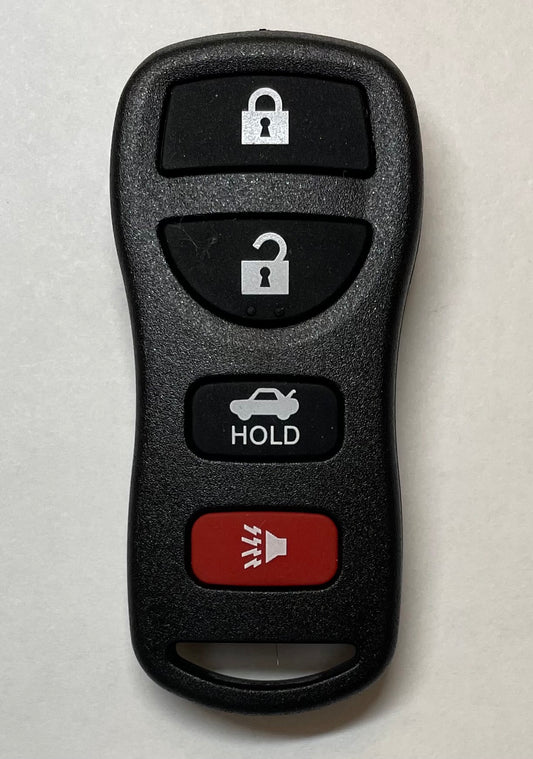 Nissan, Infiniti 2002-2017 - 4-Button Keyless Entry Remote - FCC ID: KBRASTU15 - 315 MHz (AFTERMARKET) - SKU: R-NI-4