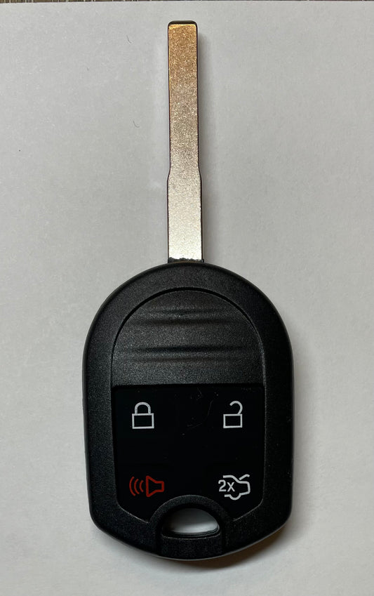 Ford 2012-2019 / 4-Button Remote Head Key / FCC ID: CWTWB1U793 / Chip: 4D 63 80 BIT / 315 MHz (AFTERMARKET) / SKU: RHK-FD-HS-793-4