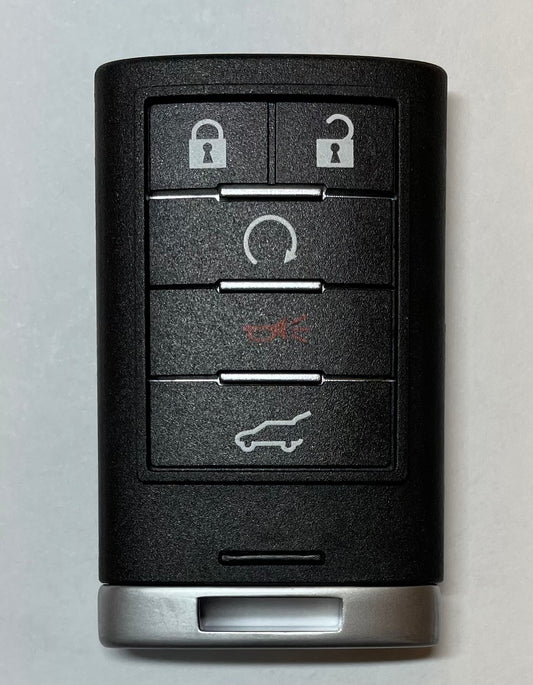 Cadillac SRX, ATS, XTS 2010-2015 - 5-Button Smart Key - FCC ID: NBG009768T - Chip: 46 GM -  315 Mhz (AFTERMARKET) - SKU: RSK-GM-NBG-5